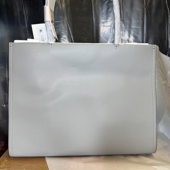 Tory Burch Small Ella Bio Tote – Gray - Picture 9 of 11